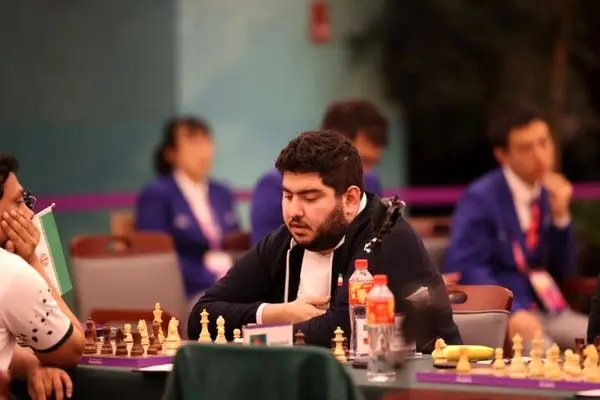 بازی های آسیایی هانگژو؛ پیروزی تیم ملی شطرنج ایران برابر قزاقستان