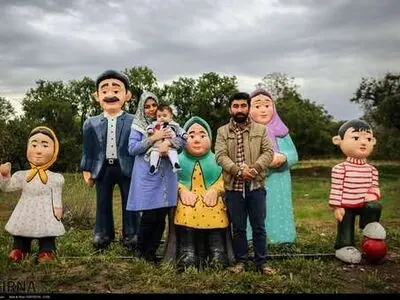 تصاویی از مراسم پنجاه بدر در قزوین
