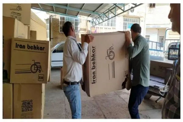 اهدای بیش از ۵۰ دستگاه ویلچر به مددجویان بهزیستی شوش 