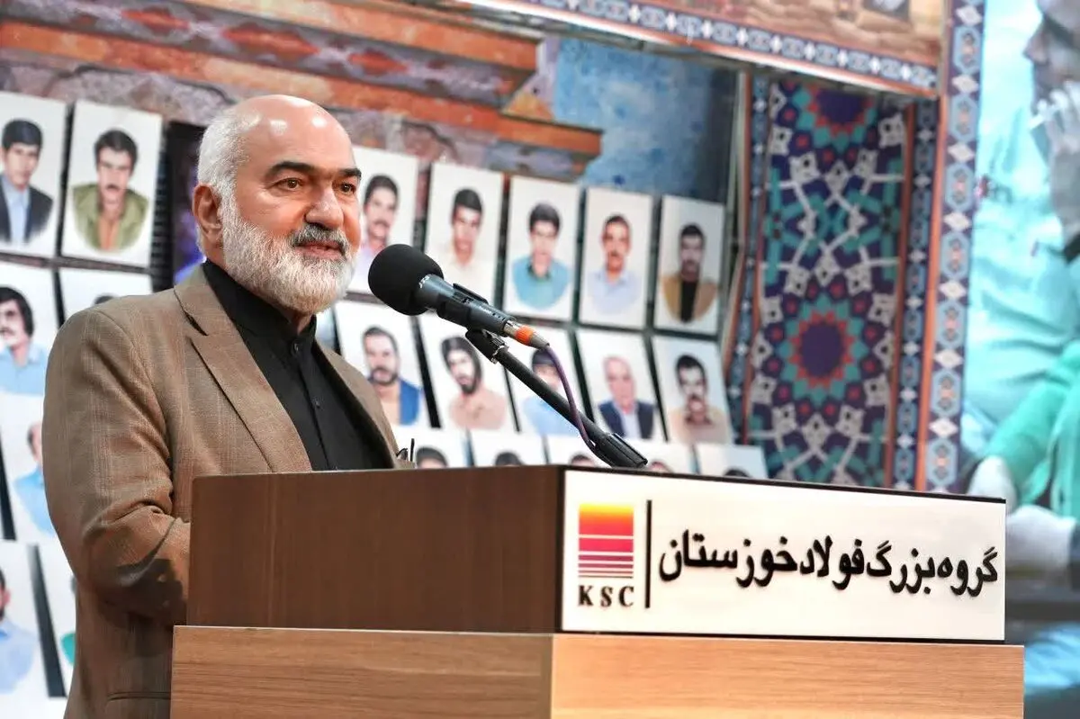  فولاد خوزستان نماد «اراده ملی» و مقاومت در برابر تهدیدهاست