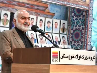  فولاد خوزستان نماد «اراده ملی» و مقاومت در برابر تهدیدهاست