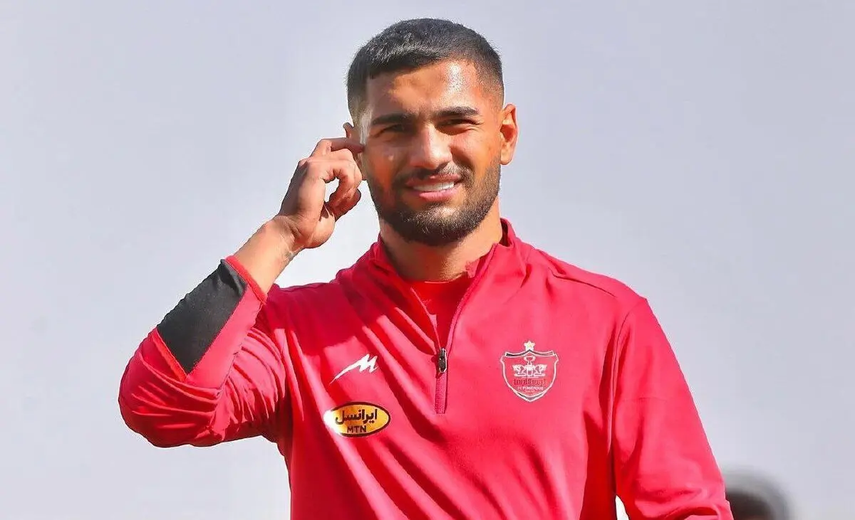 خداحافظی مدافع راست جوان با هواداران پرسپولیس