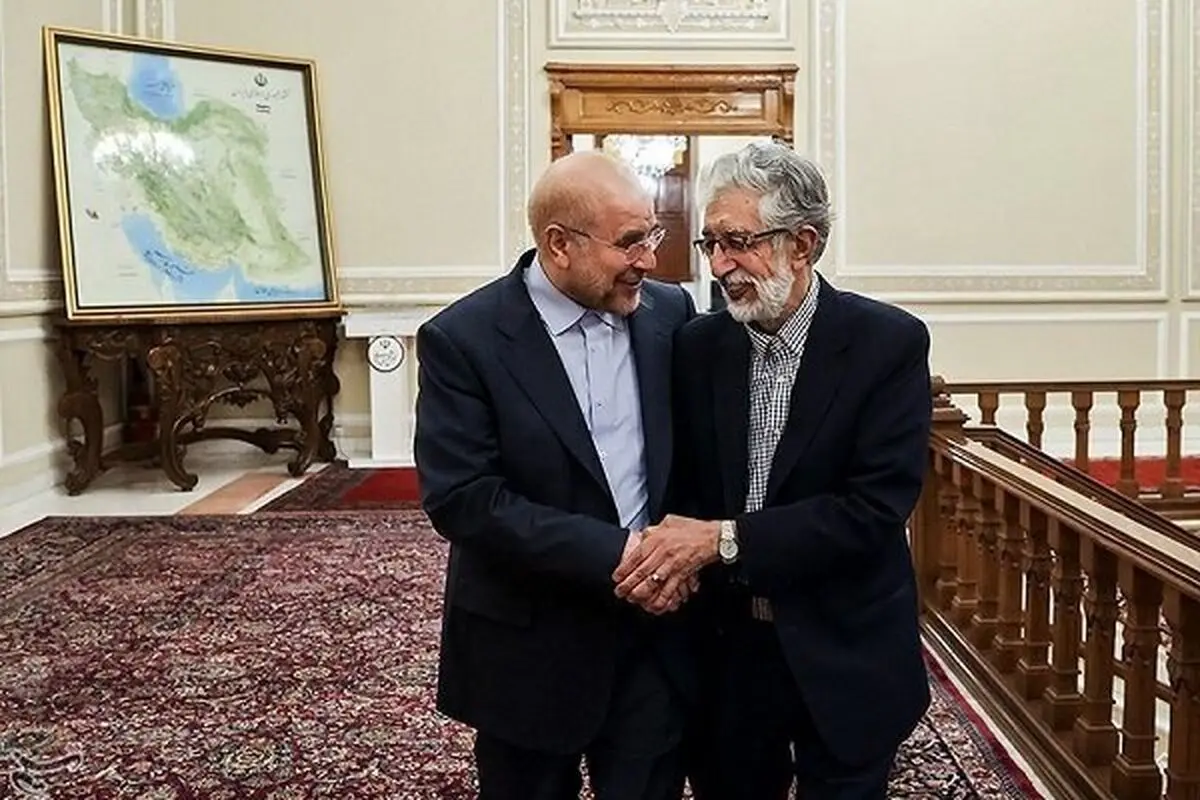 تبریک حداد عادل به قالیباف