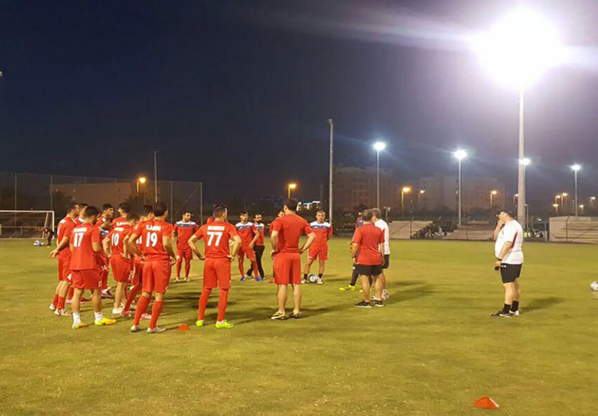 آنالیز الهلال پیش از تمرین سرخپوشان