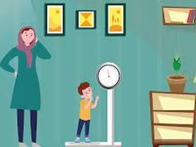 فرق لاغری با کمبود وزن در کودک 
