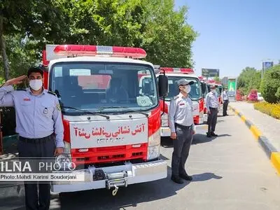 آتش نشانان قزوینی و پیشکسوتان تجلیل شدند