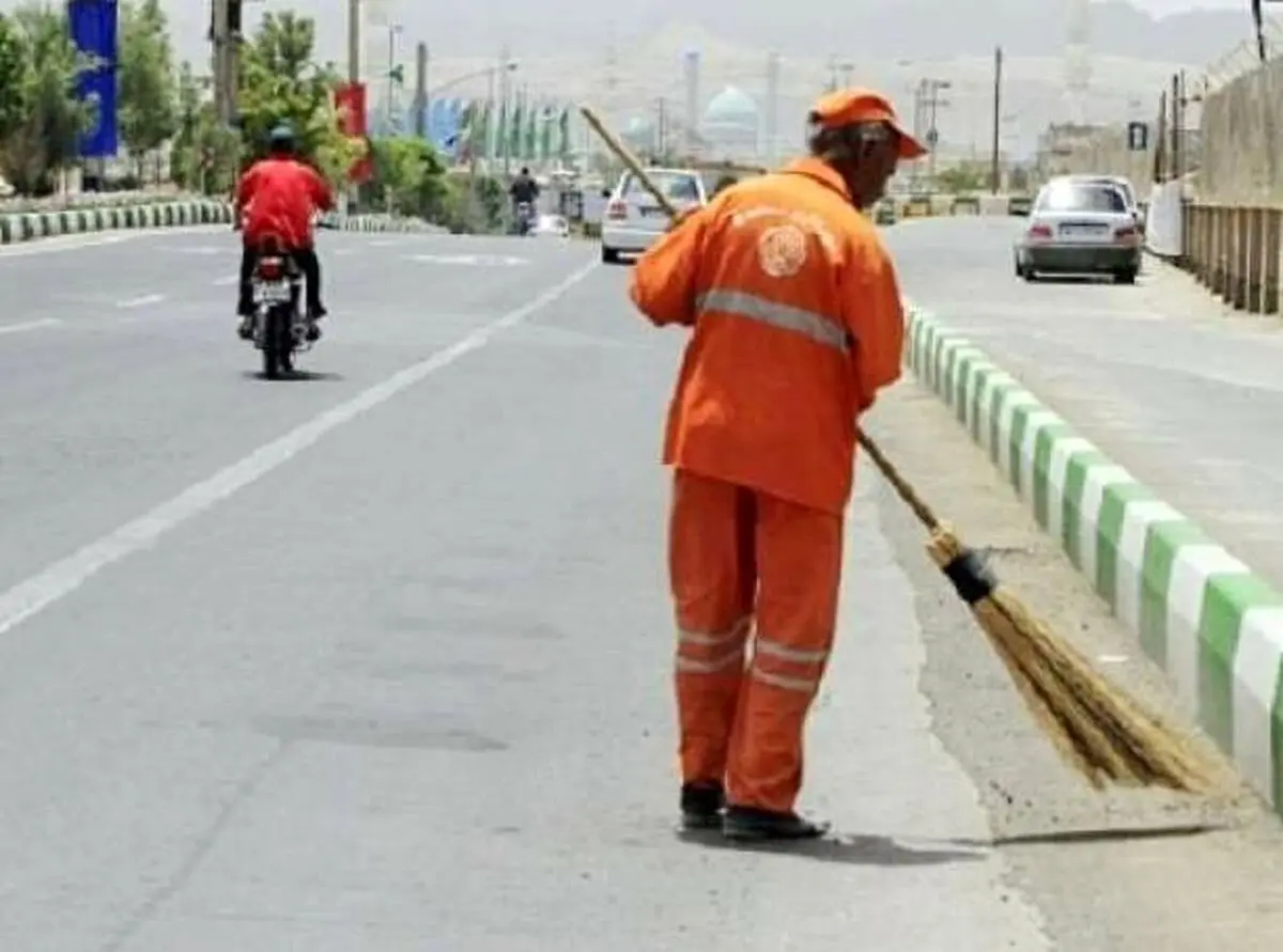  مرگ یک رفتگر در تهران بر اثر تصادف 