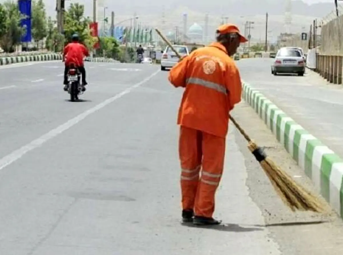  مرگ یک رفتگر در تهران بر اثر تصادف 