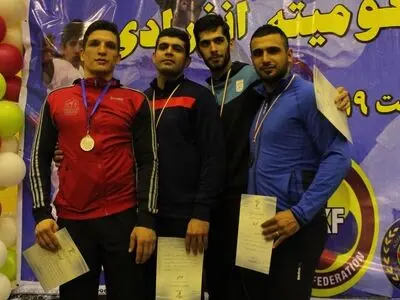 سامان حیدری قهرمان سنگین‌وزن شد 