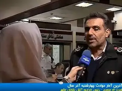 رئیس کارگروه آتش‌نشانان کشور: یک خودروی آتش‌نشانی و یک خودروی آمبولانس در حوادث چهارشنبه‌سوری آسیب دیدند + فیلم