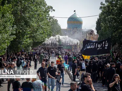 مراسم روز عاشورا در قزوین 
