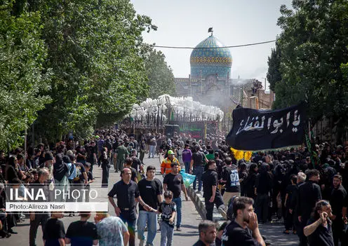 مراسم روز عاشورا در قزوین 