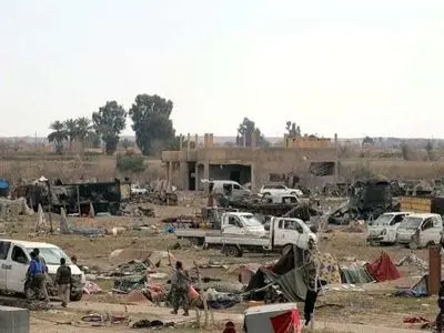 مقتل 50 مدنیا من الأطفال والنساء فی غارة للتحالف الدولی على الباغوز بریف دیر الزور