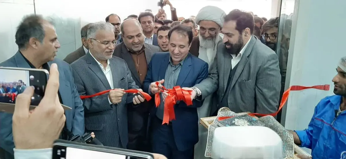 افتتاح تعاونی ۱۷۷ در ناحیه صنعتی شهدا آبادان