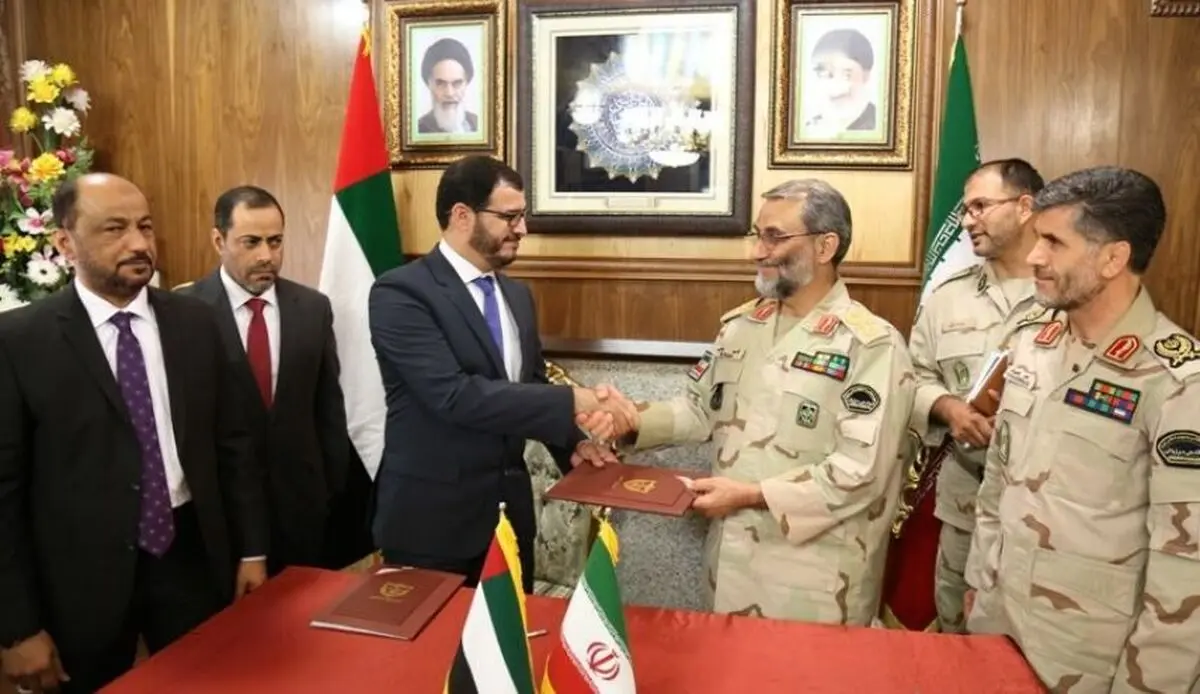 التعاون الإیرانی الإماراتی یدعم تعزیز الامن الحدودی