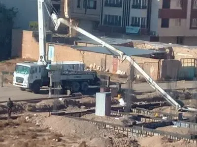 مرگ کارگر آرماتور بند بر اثر شکستگی دکل بتن ریز