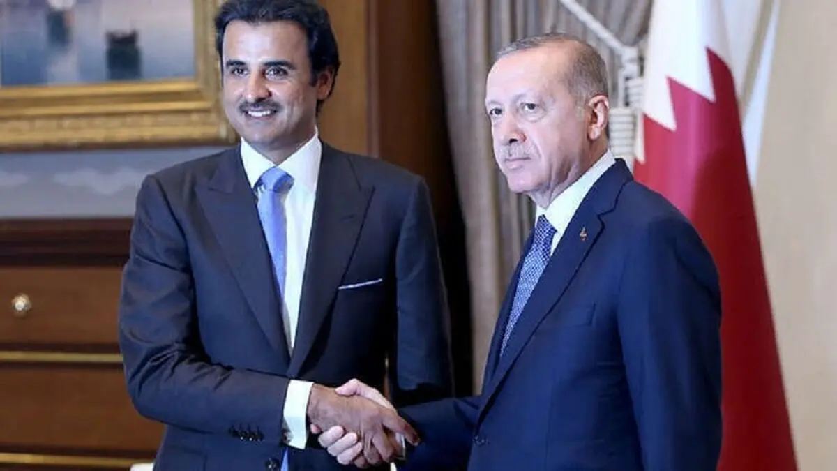رایزنی تلفنی اردوغان و امیر قطر با محوریت تحولات منطقه