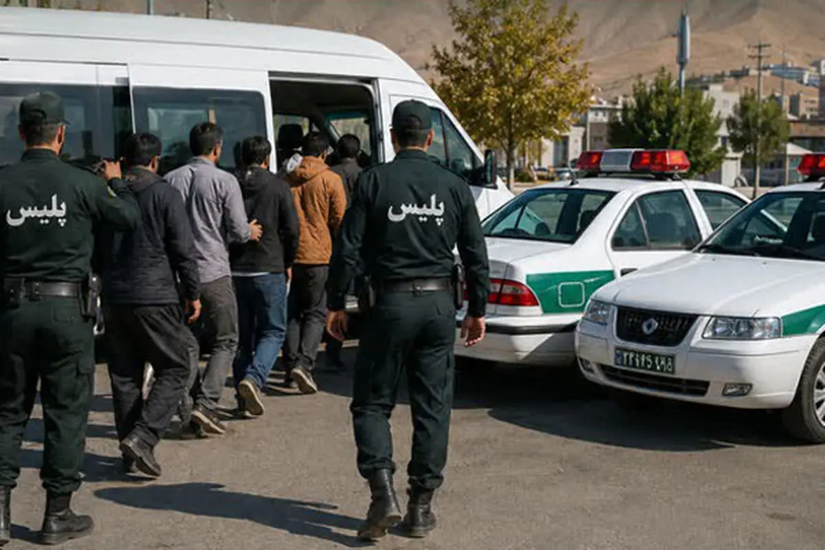 جمع‌آوری ۲۲ تبعه غیرمجاز در اجرای طرح هجرت بستان‌آباد