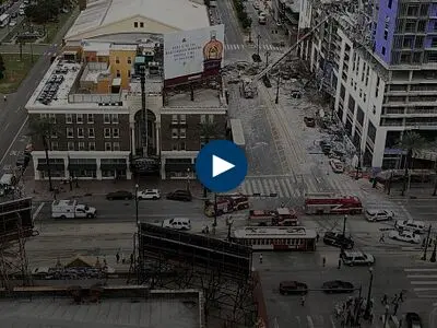 آوار وحشتناک هتل بر سر کارگران