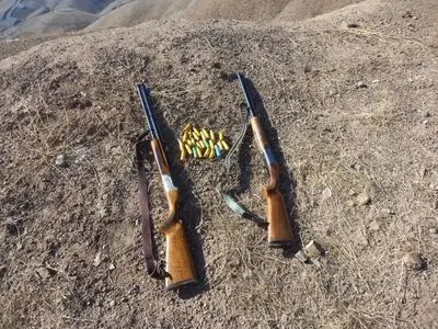 شکارچی غیر مجاز قبل از اقدام به شکار در ساوجبلاغ دستگیر شد