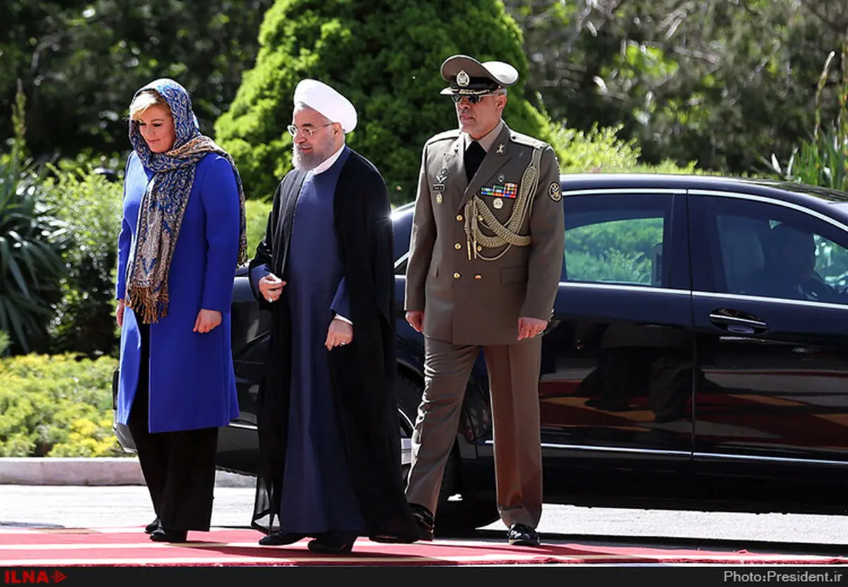 رئیس جمهور کرواسی به روحانی تبریک گفت