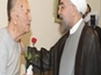 بازدید رییس جمهوری از مرکز توانبخشی سالمندان توحید