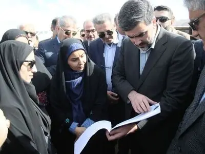 بازدید وزیر راه و شهرسازی از محور فنوج - تنگه سرحه/تلاش برای اتمام این مس تا پایان سال
