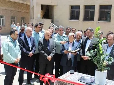 کوره ۲۲ واگنی شرکت فرآورده‌های نسوز ایران به بهره‌برداری رسید