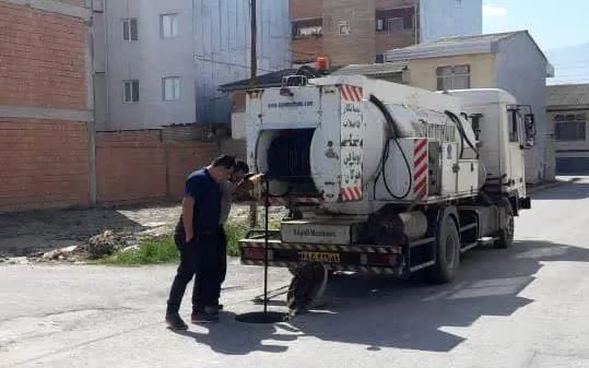 شستشوی بیش از ۲۵۰ کیلومتر شبکه و خط انتقال فاضلاب در شهرستان گرگان