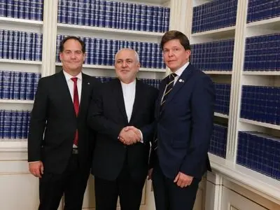 ظریف با رئیس مجلس سوئد دیدار کرد