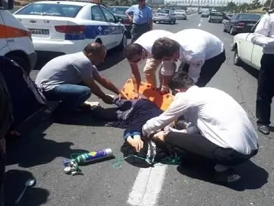 مرگ عابرپیاده بر اثر برخورد با خودرو در اراک