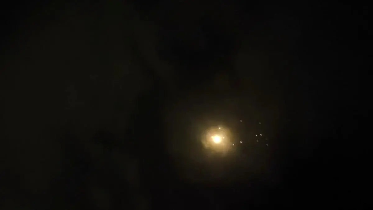 خوشحالی فلسطینیان از موشک های بارانی ایرانی + فیلم