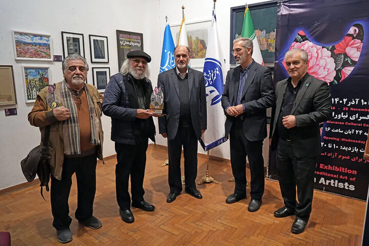 دومین نمایشگاه آثار هنرمندان پیشکسوت به کار خود پایان داد