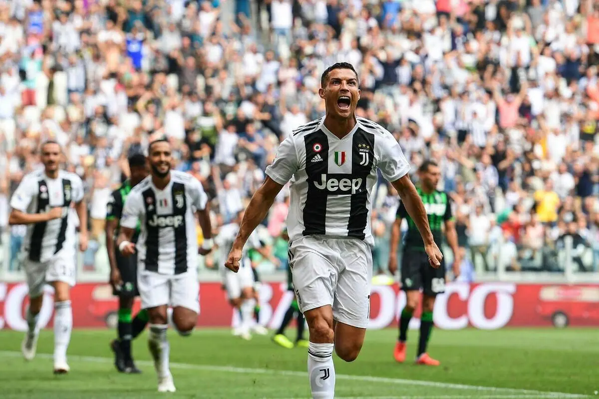 یوونتوس 2-0 ساسولو؛ رونالدو برای برتری بانوی پیر کافی بود