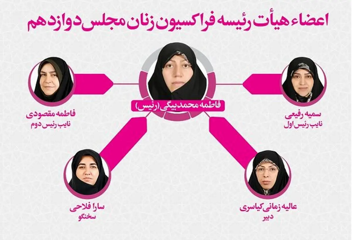 محمدبیگی رئیس فراکسیون زنان مجلس دوازدهم شد