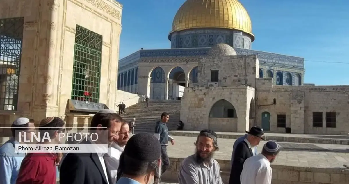 ده‌ها شهرک‌نشین صهیونیست وارد مسجدالاقصی شدند