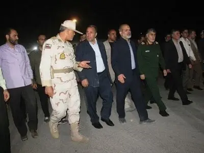 بازدید وزیر کشور از پایانه شهید سلیمانی در مرز مهران
