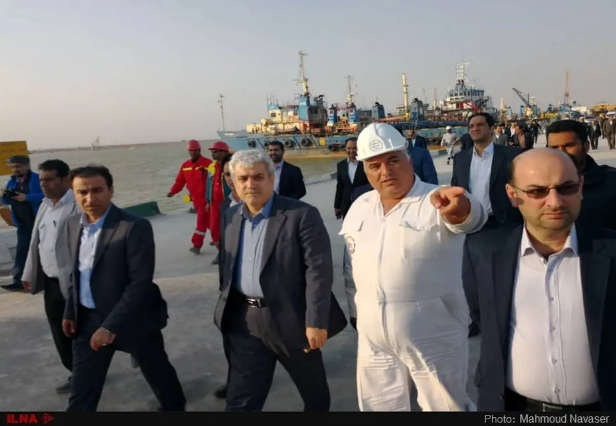 گزارش تصویری بازدید معاون رئیس جمهور از کشتی‌سازی آمسکو و دانشگاه علوم و فنون
