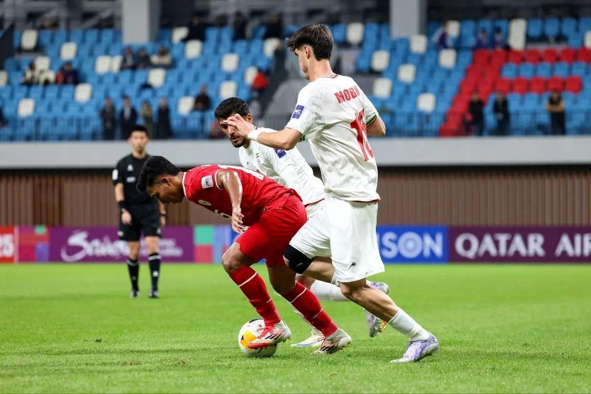 ایران ۳-۰ اندونزی: جوانان ایران گام نخست را محکم برداشتند