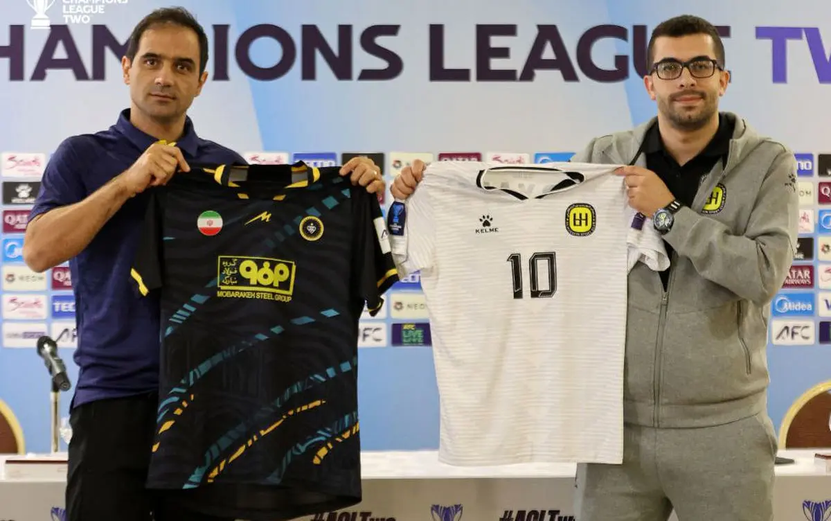 سپاهان با لباس مشکی در بازی آسیایی