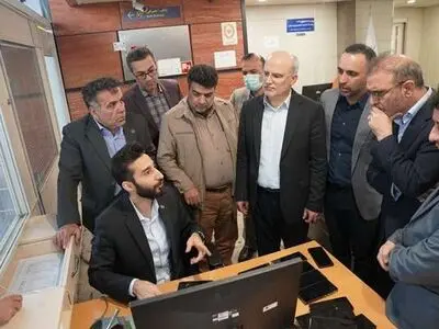 سرپرست بازرسی امور اقتصادی و دارایی سازمان بازرسی کل کشور از گمرک فرودگاه امام خمینی(ره) بازدید کرد