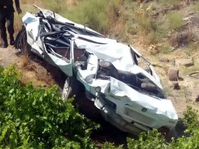 سقوط پژو پارس به دره جان جوان 20 ساله را گرفت 