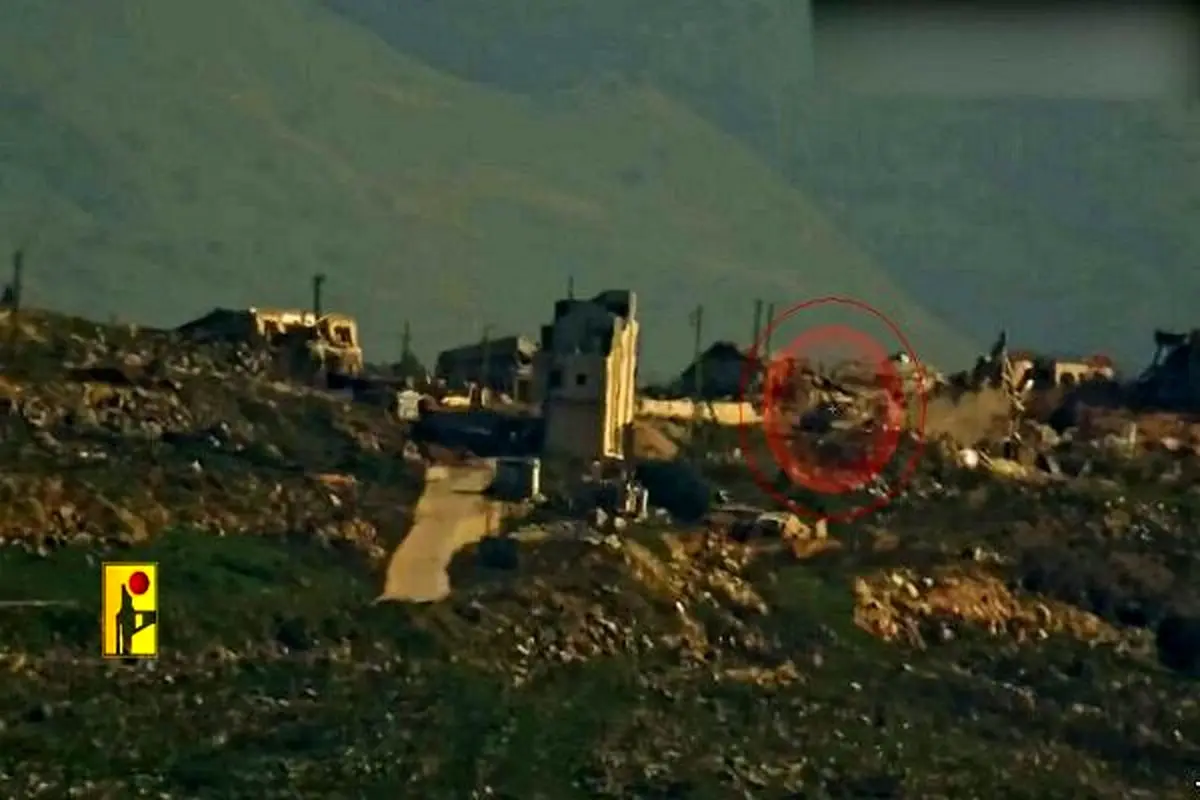 حمله حزب الله به مواضع اشغالگران در جنوب الخیام