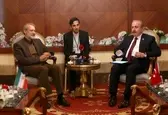 لاریجانی با رئیس مجلس ترکیه دیدار کرد