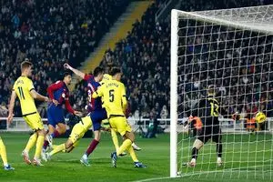 ویدیو: گل اول بارسلونا به گرانادا توسط یامال