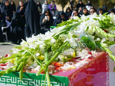 پیکر شهید مدافع نظم و امنیت در گالیکش تشییع شد