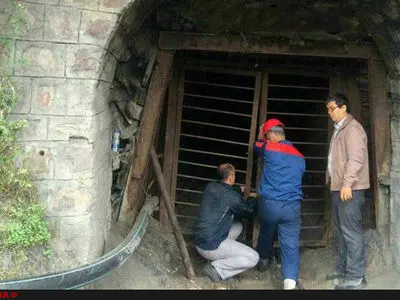 تونل شماره دو  معدن زمستان یورت  مسدود شد