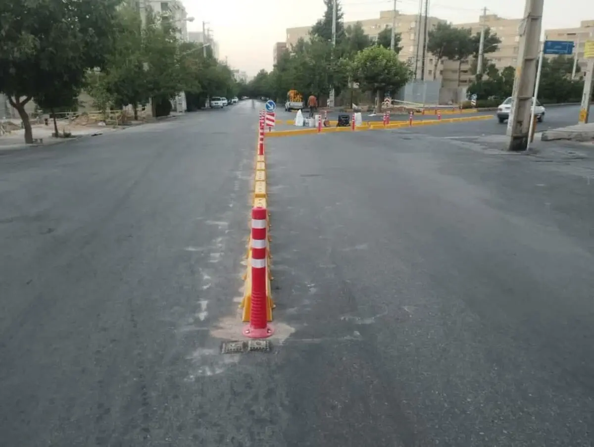 گره ترافیکی تقاطع خلبانان و شهید کسایی با یک اصلاح هندسی باز شد
