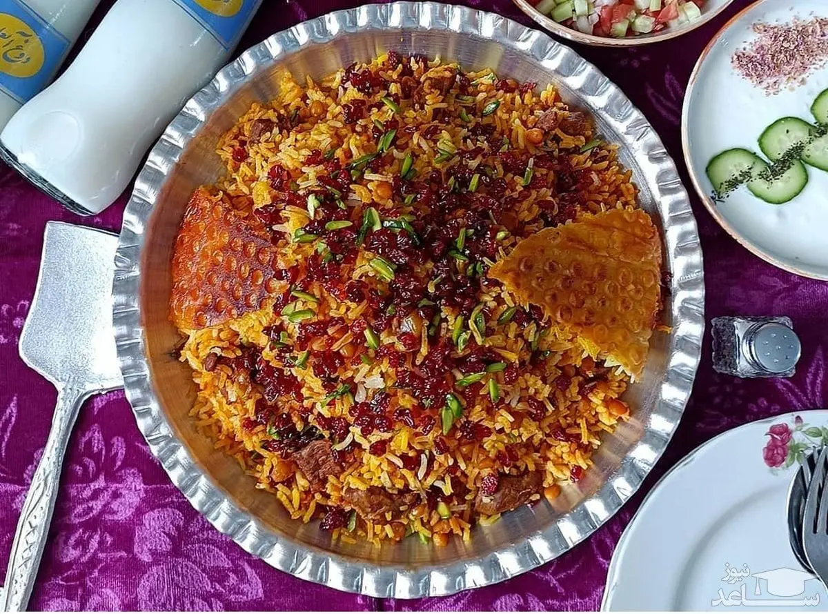 طرز تهیه نثارپلو با مرغ