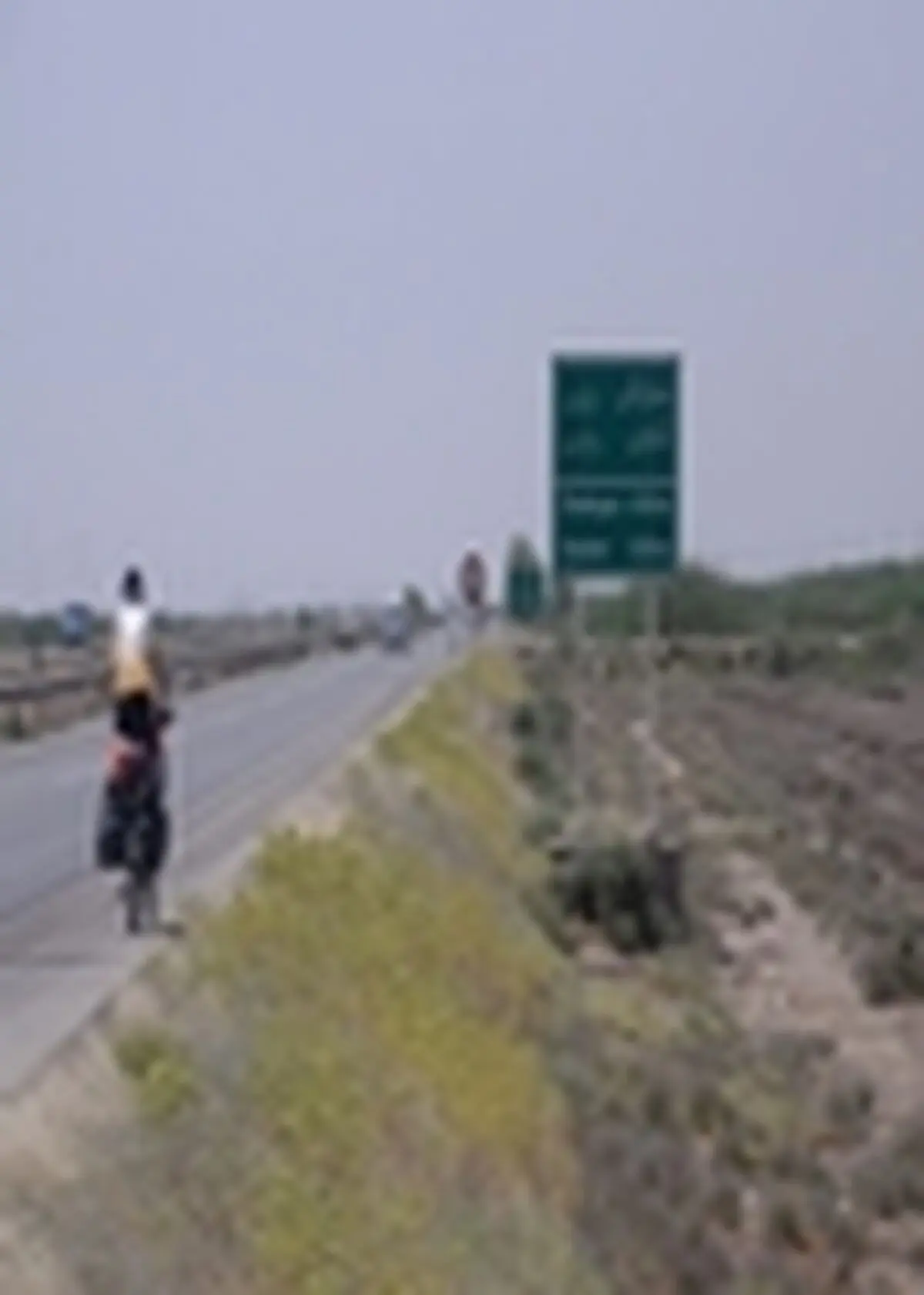 رکابزن قطر کویر ایران به اهواز رسید
